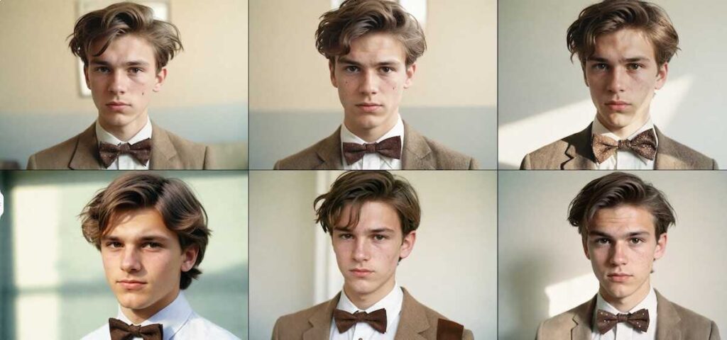 Generative AI tools: Is Freepik new Reimagine any good? 4 AI generation (photo model) of Arthur Rimbaud's painting using Freepik's generative AI